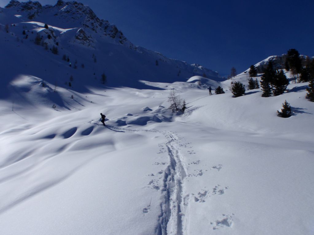 skialp-vallaccia_05 A welcomed "flattish" part of the climb